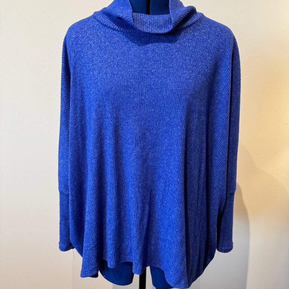 Anthropologie Cobalt Blue Sweater Tunic